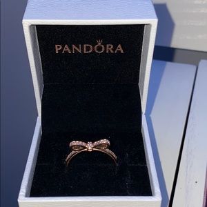 Pandora bow ring